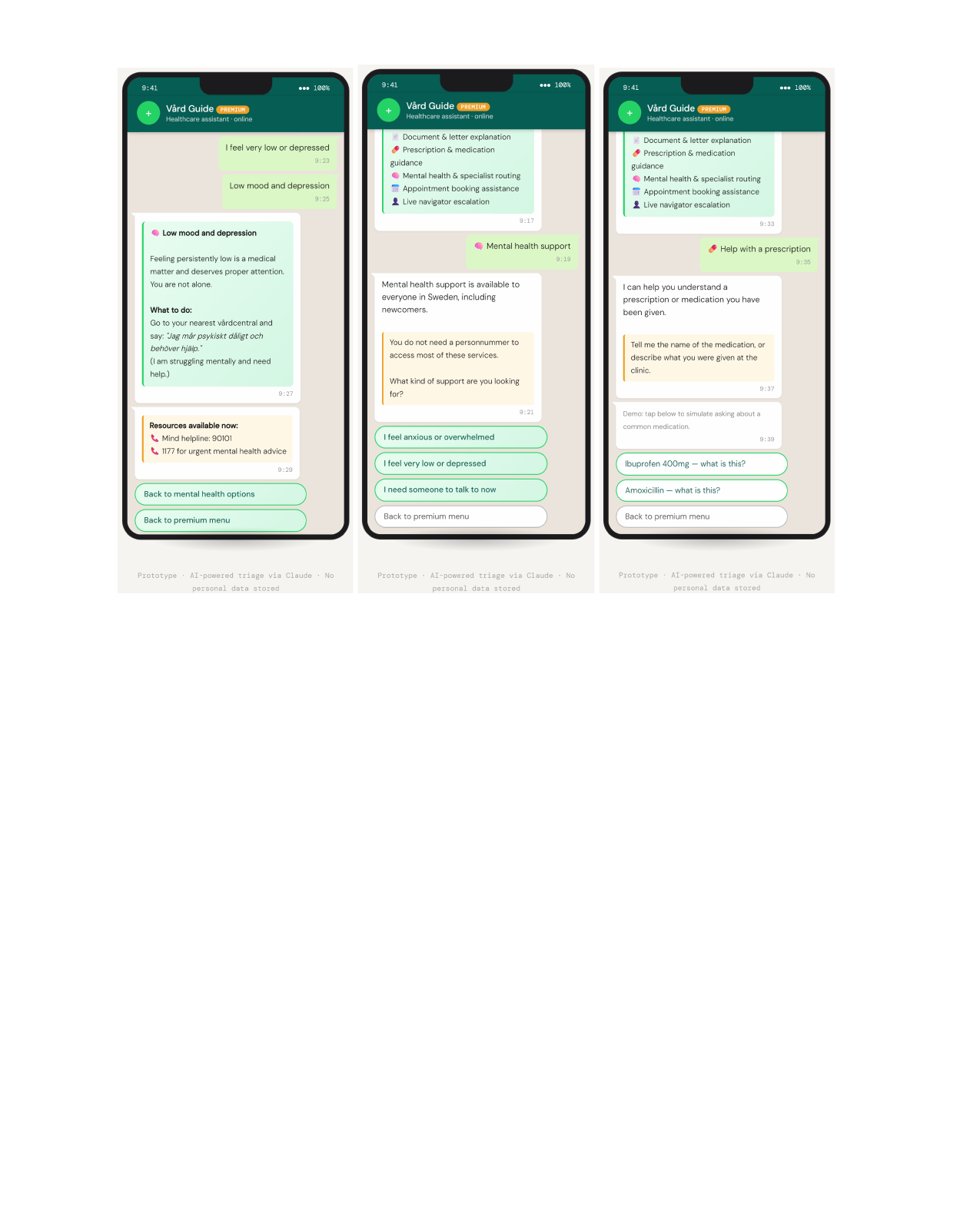Premium features